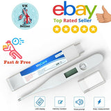 Digital Thermometer Adult Medical Baby Body Kids Safe Ear Mouth LCD Temperature