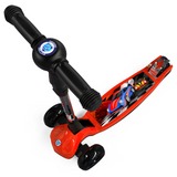 Kids Mini Scooter for Boys & Girls Kick Light Up 3 Wheel Adjustable Folding Bar